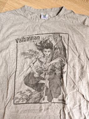 Keya Europe Anime Valhallian: The Black Iron Grey Graphic Men's Tee
